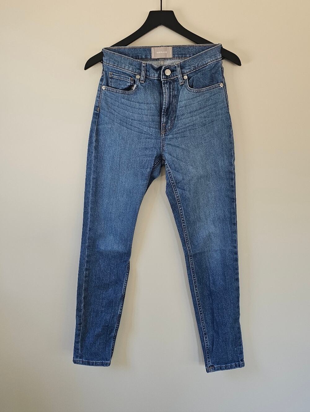 *FINAL PRICE DROP* Everlane Skinny High Rise Jeans in Medium Blue Wash
